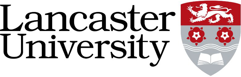 Logo showing Shield and text saying Lancaster University